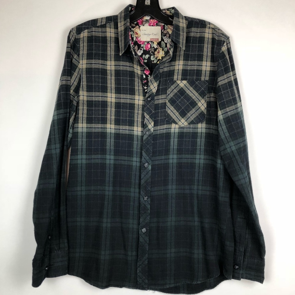 Sovereign Code Flannel Long Sleeve Button Shirt